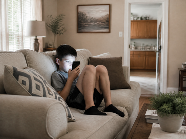 Glued to the screen