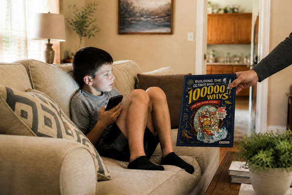 They discover the book